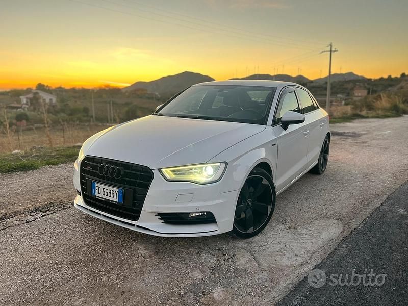 Usata Audi A3 150 CV (110 kW) 2016 Bianco Berlina