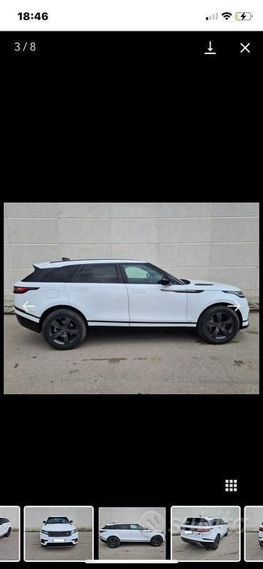 Usata Land Rover Range Rover Velar 180 CV (132 kW) 2020 Bianco SUV
