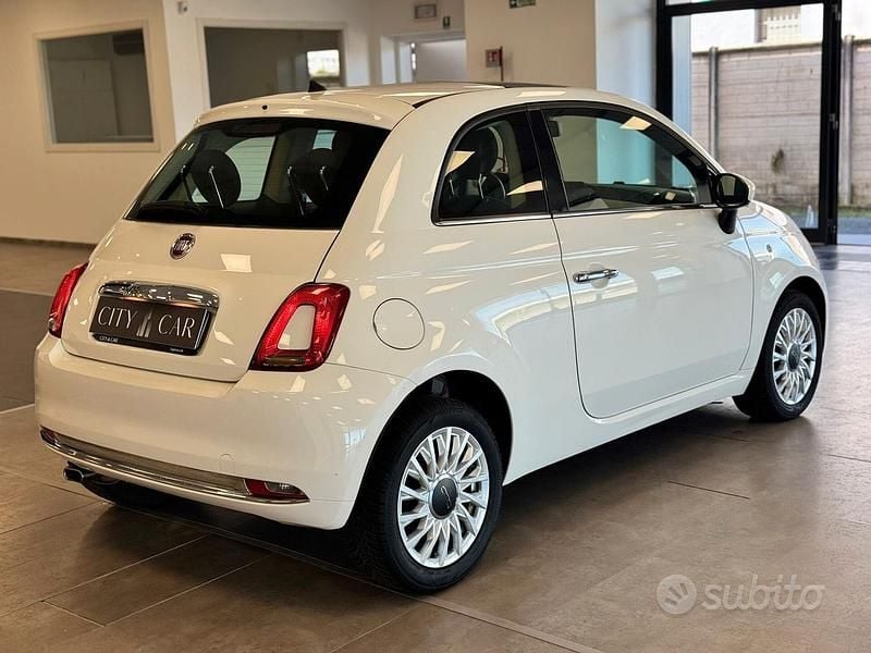 Usata Fiat 500 Lounge 69 CV (50 kW) 2018 Bianco Berlina