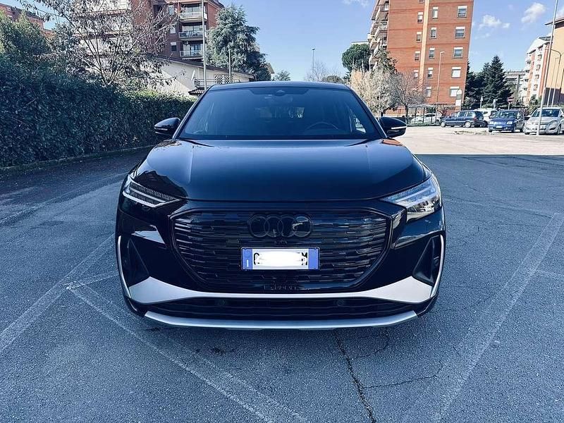 Usata Audi Q4 Sportback e-tron S-Line 219 kW (299 CV) 2022 Nero SUV