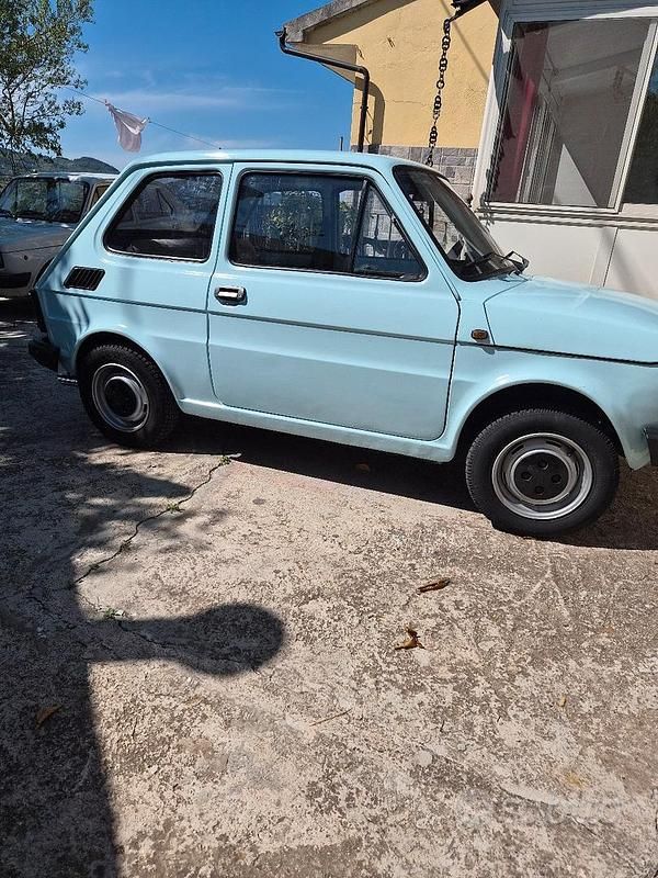 Usata Fiat 126 1985 Blu Utilitaria