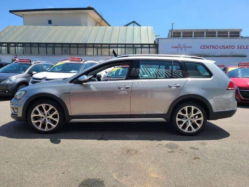 Usata VW Golf Alltrack 184 CV (135 kW) 2015 Grigio metallizzato Station wagon