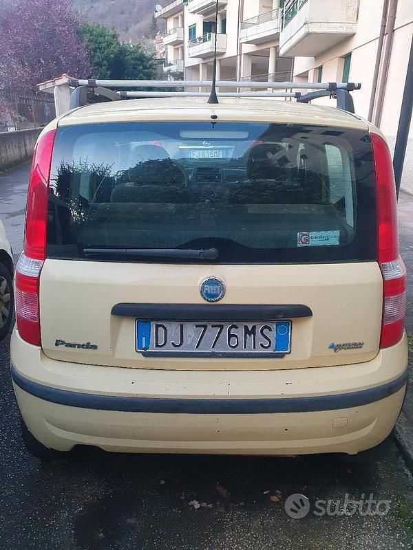 Usata Fiat Panda 2007 Giallo Utilitaria