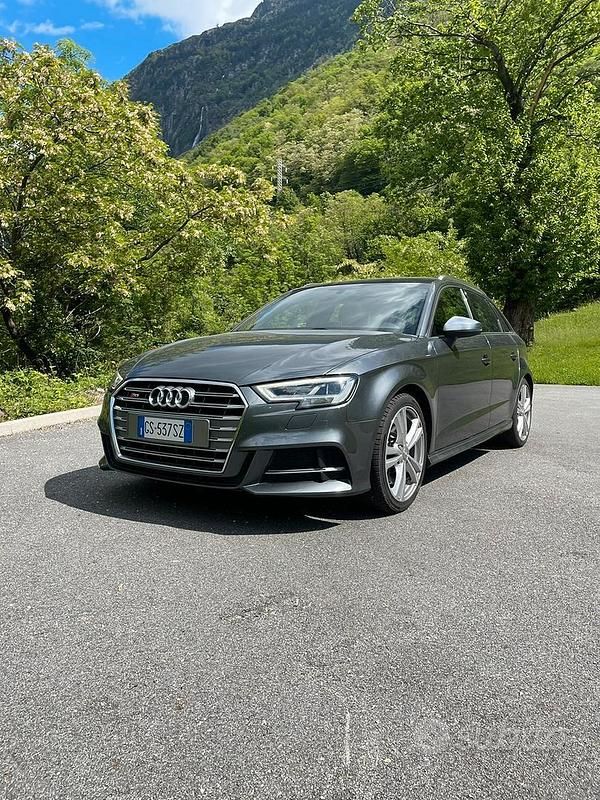 Usata Audi S3 Ambiente 310 CV (228 kW) 2017 Grigio Berlina