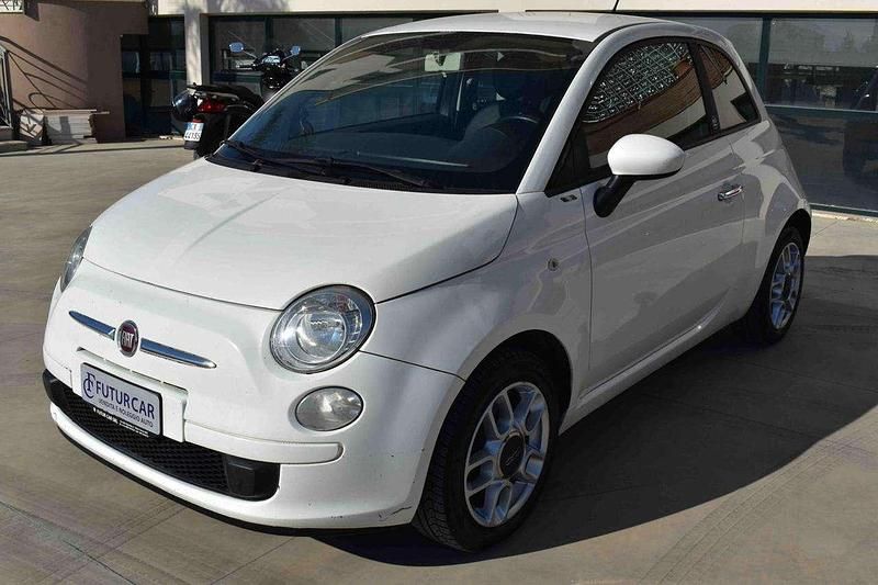 Usata Fiat 500 95 CV (69 kW) 2011 Bianco Utilitaria
