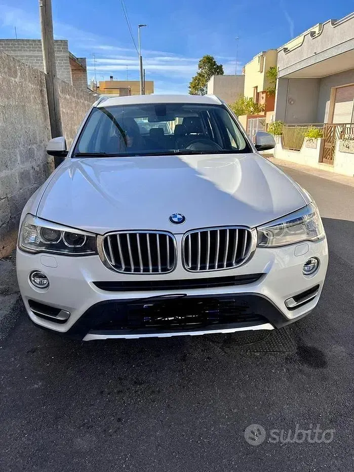 Usata BMW X3 xLine 190 CV (139 kW) 2014 Bianco SUV