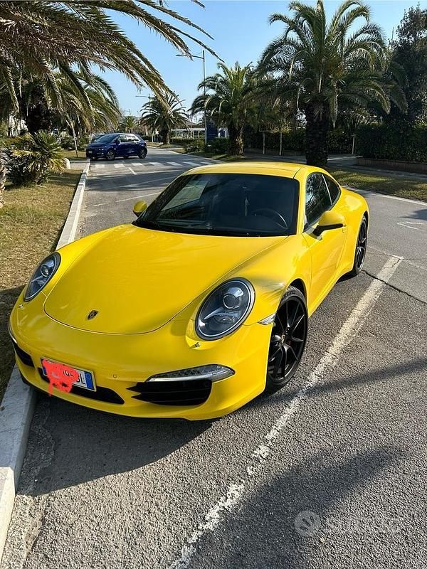 Usata Porsche 911 Carrera S 400 CV (294 kW) 2011 Giallo Coupé