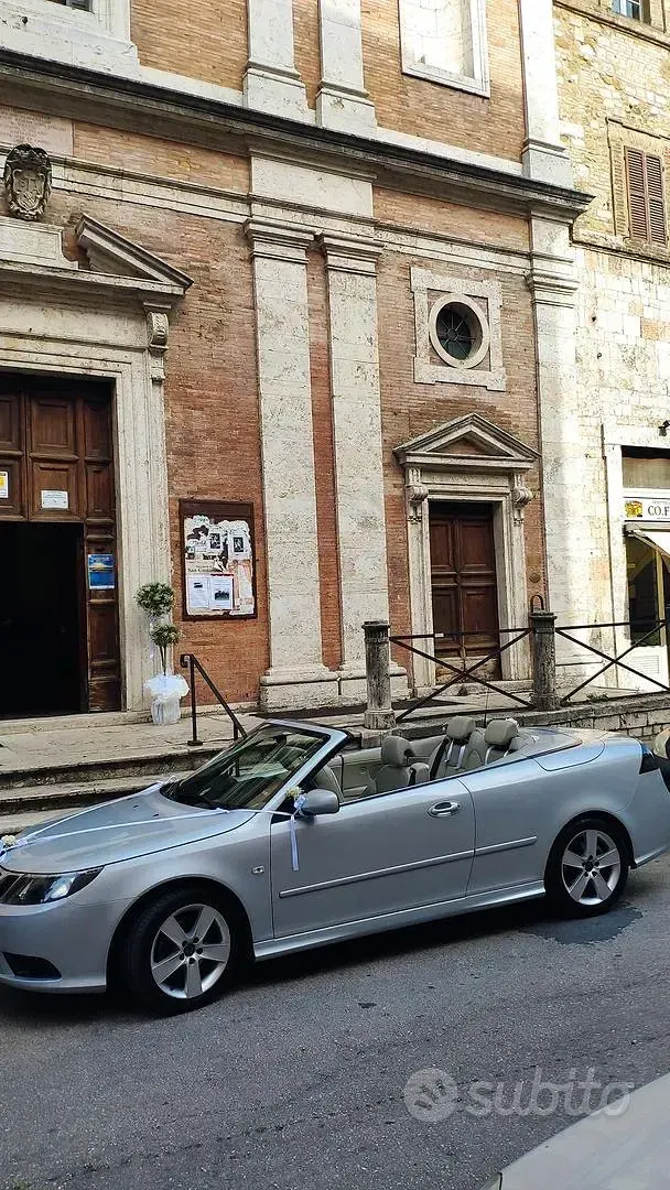 Usata Saab 9-3 150 CV (110 kW) 2008 Grigio Cabrio