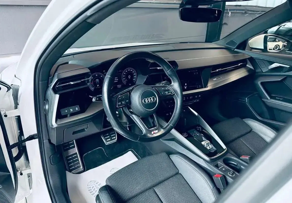 Usata Audi A3 S-Line 110 CV (80 kW) 2022 Bianco Berlina