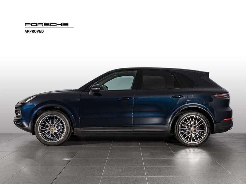 Usata Porsche Cayenne Sport 340 CV (250 kW) 2021 Blu moonlight SUV