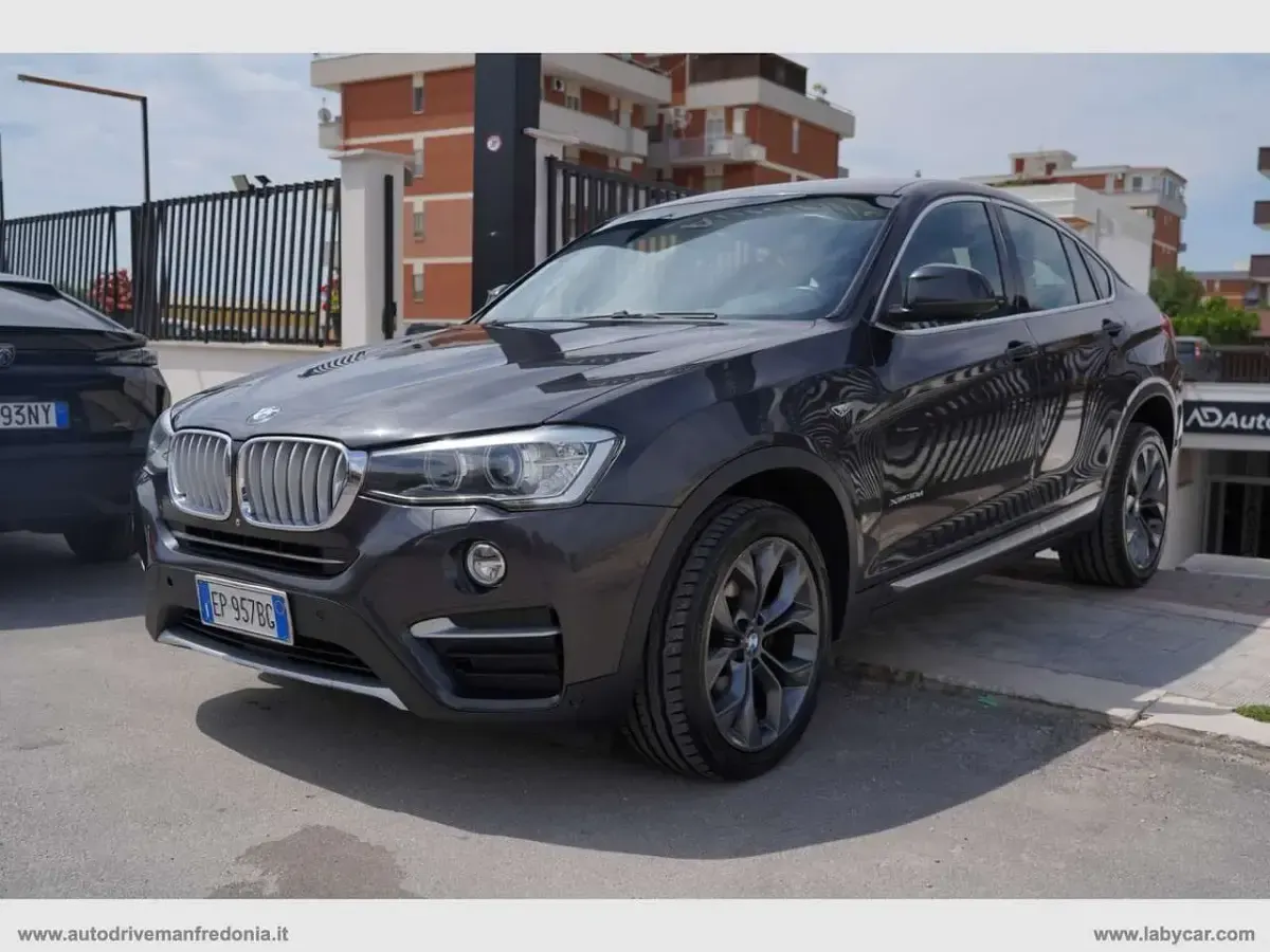 Usata BMW X4 xLine 258 CV (189 kW) 2014 Grigio SUV