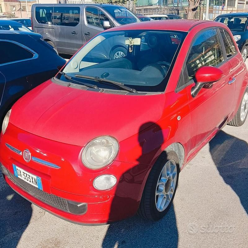 Usata Fiat 500 Sport 75 CV (55 kW) 2009 Rosso Berlina