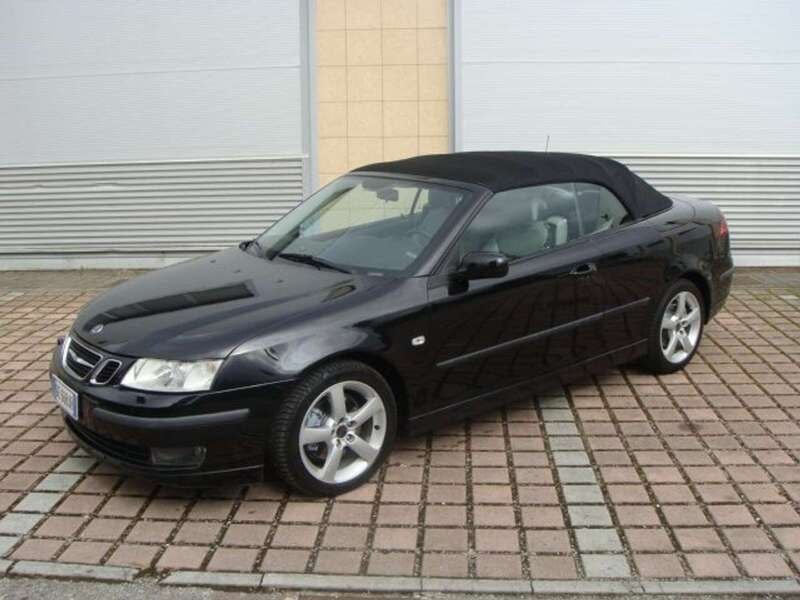 Nero Usata 2007 Saab 9-3 Cabriolet Cabrio | 9000 € (Buon prezzo) - Immagine 1/4