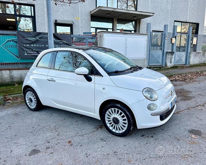 Usata Fiat 500 Lounge 75 CV (55 kW) 2007 Bianco Berlina