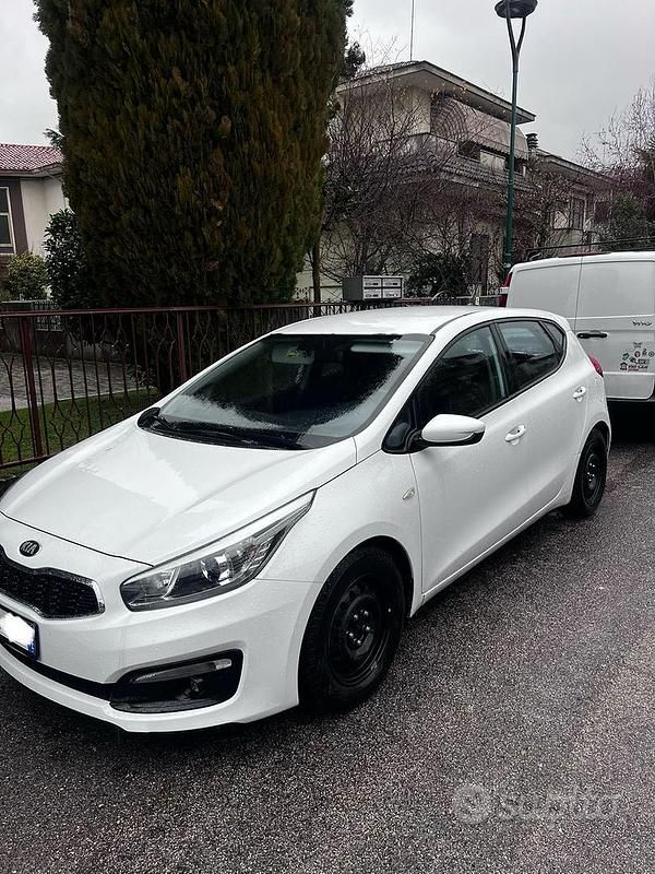 Usata Kia Ceed Active 110 CV (80 kW) 2016 Bianco Utilitaria
