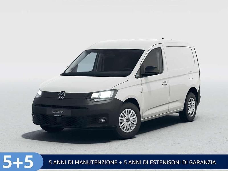 Bianco candy Nuova 2025 VW Caddy Business Monovolume | 23.900 € - Immagine 1/4