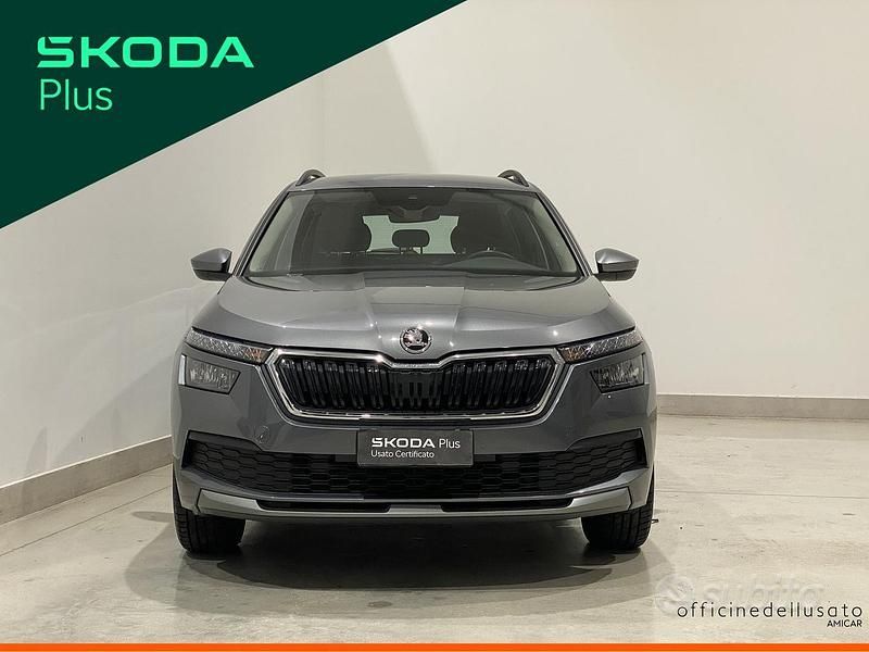Usata Skoda Kamiq Ambition 95 CV (69 kW) 2022 Grigio graphite metallizzato SUV