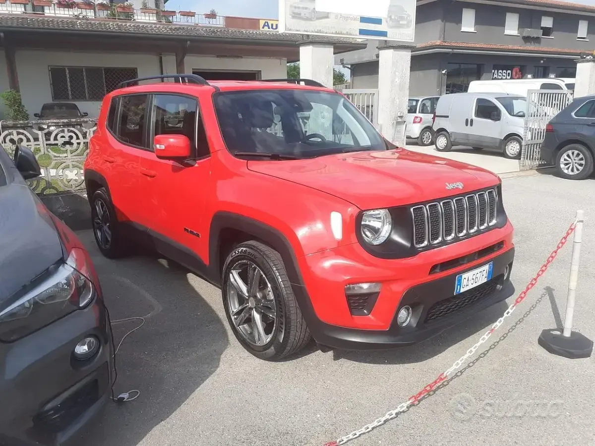 Usata Jeep Renegade Limited 120 CV (88 kW) 2020 Rosso SUV