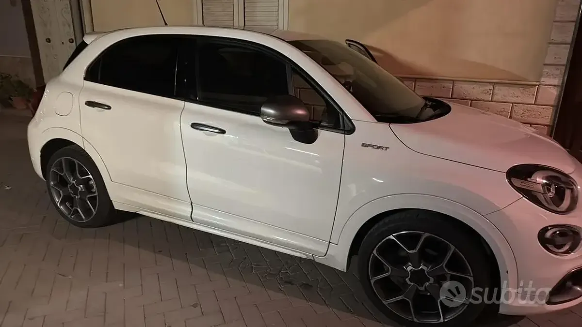 Usata Fiat 500X Sport 130 CV (95 kW) 2021 Bianco SUV