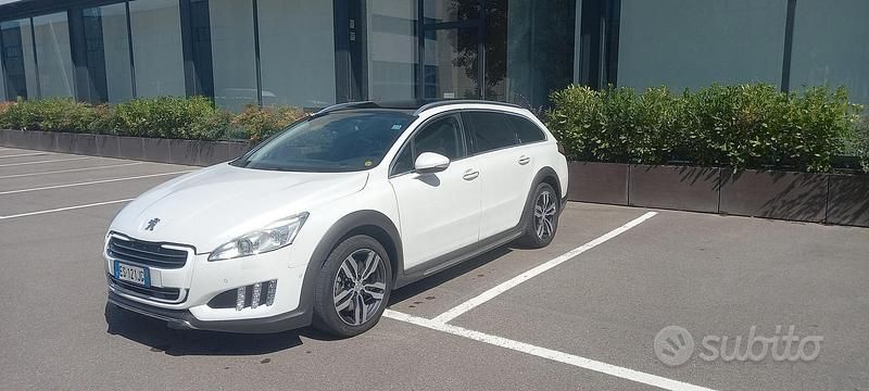Usata Peugeot 508 RXH 163 CV (119 kW) 2013 Bianco Station wagon