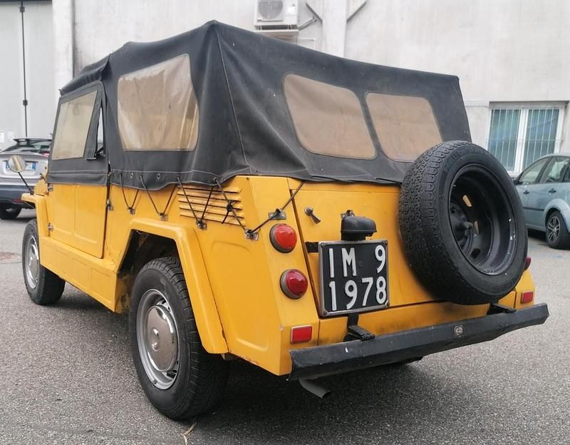 Usata Fiat 600 24 CV (17 kW) 1971 Giallo Cabrio