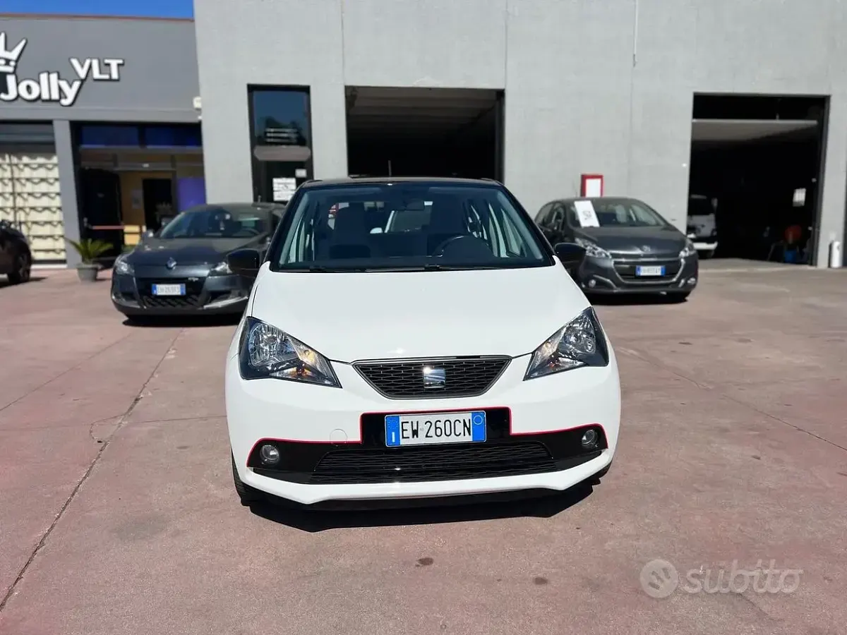 Usata Seat Mii 68 CV (50 kW) 2014 Bianco Utilitaria