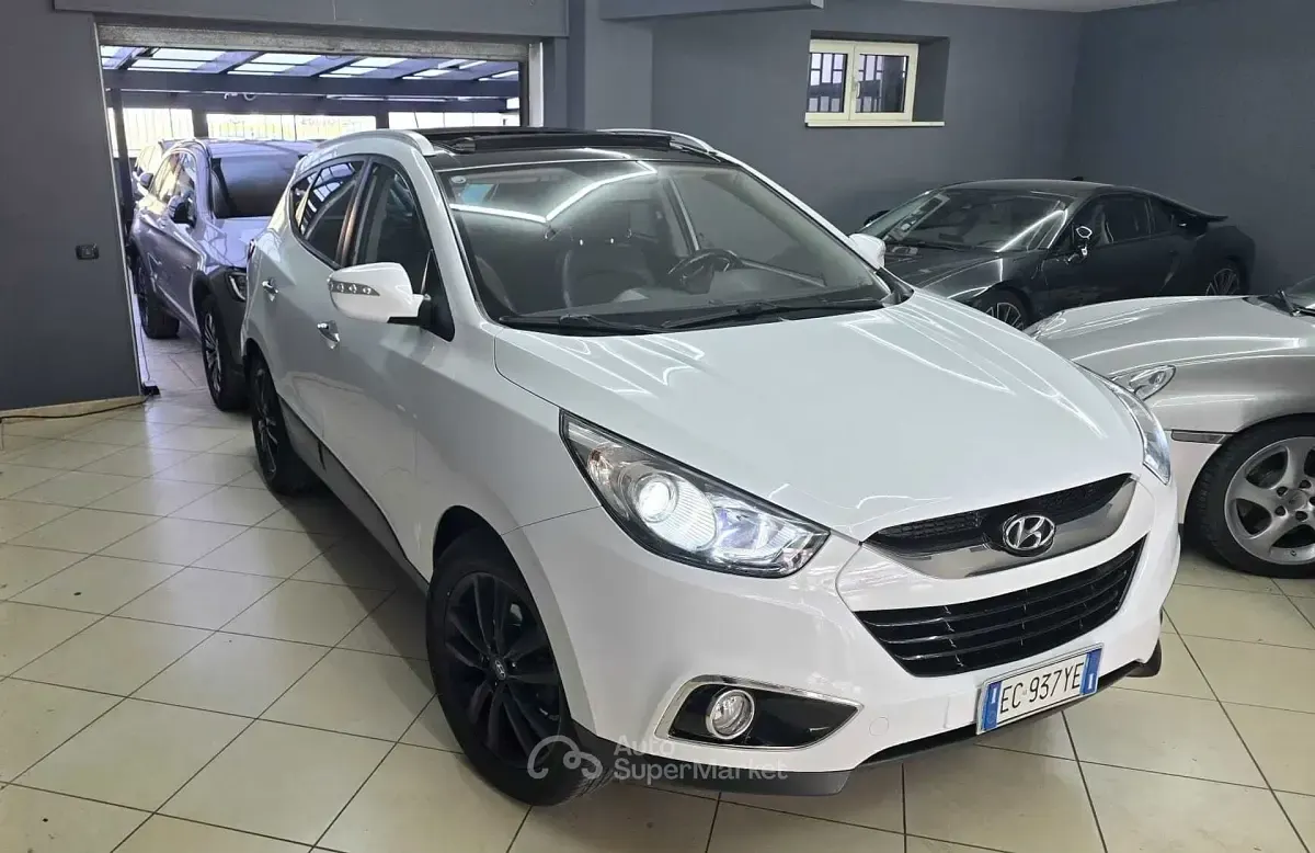 Usata Hyundai ix35 Style 184 CV (135 kW) 2010 Bianco SUV