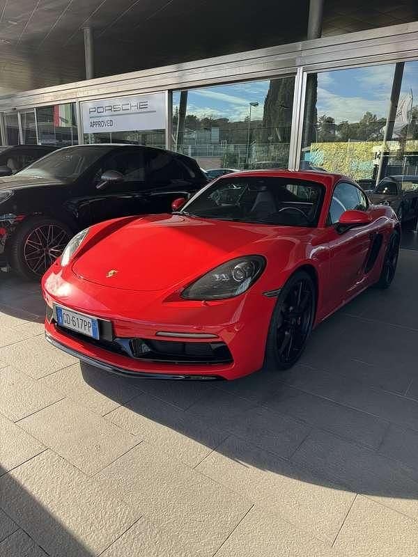 Usata Porsche 718 Cayman GTS 366 CV (269 kW) 2019 Rosso Coupé