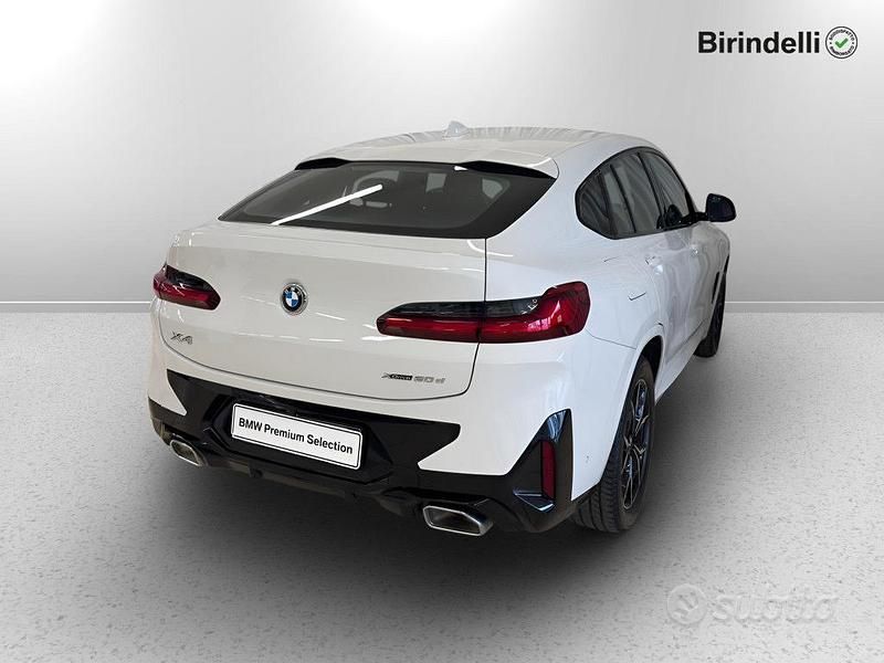 Usata BMW X4 M Sport 190 CV (139 kW) 2023 Bianco SUV