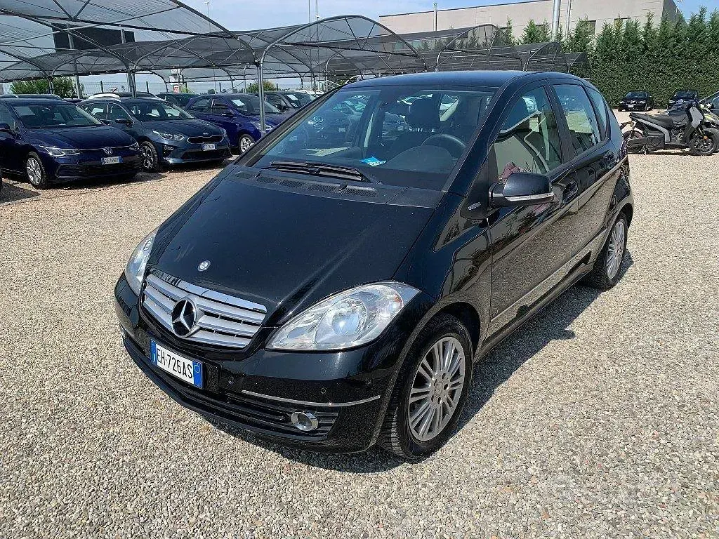 Usata Mercedes A160 Avantgarde 95 CV (69 kW) 2011 Nero Utilitaria