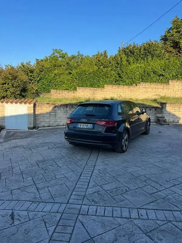 Usata Audi A3 Ambition 110 CV (80 kW) 2014 Nero Berlina