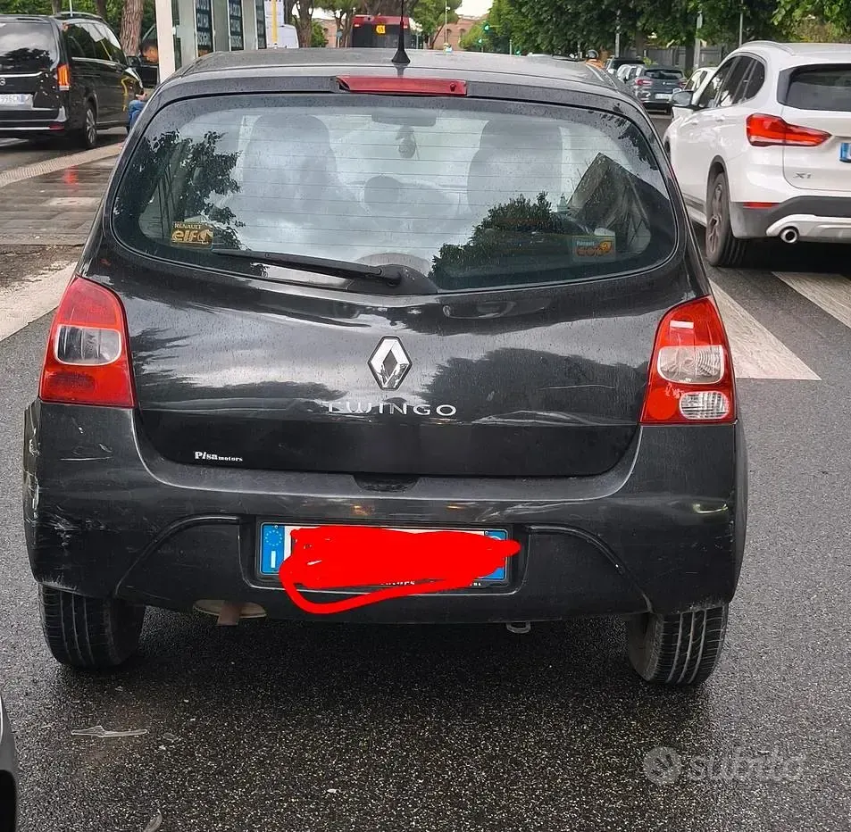 Usata Renault Twingo 58 CV (42 kW) 2007 Nero Utilitaria