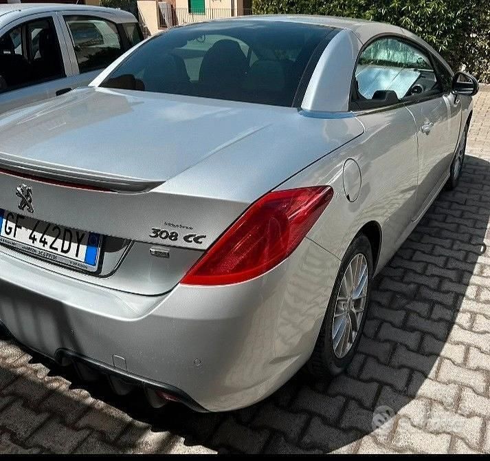 Usata Peugeot 308 CC 120 CV (88 kW) 2012 Grigio Cabrio