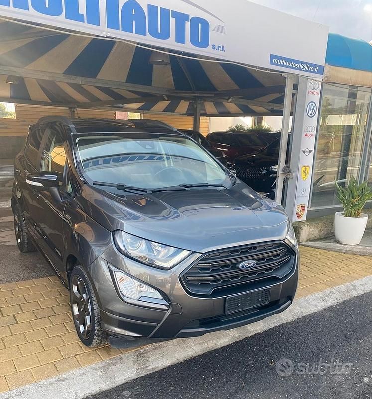 Grigio Usata 2020 Ford Ecosport ST-Line SUV | 12.999 € (Buon prezzo) - Immagine 1/4