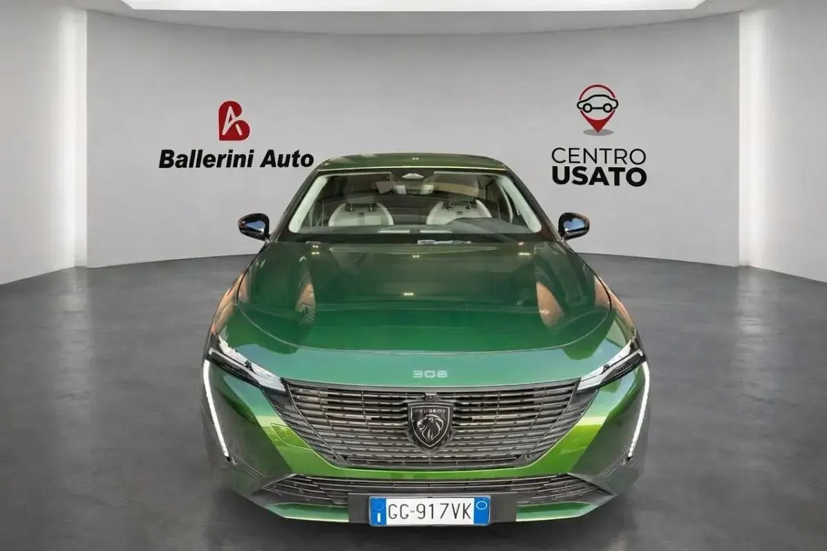 Usata Peugeot 308 Allure 131 CV (96 kW) 2022 Verde Berlina