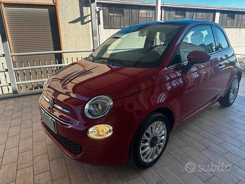 Usata Fiat 500 Lounge 69 CV (50 kW) 2018 Rosso Berlina