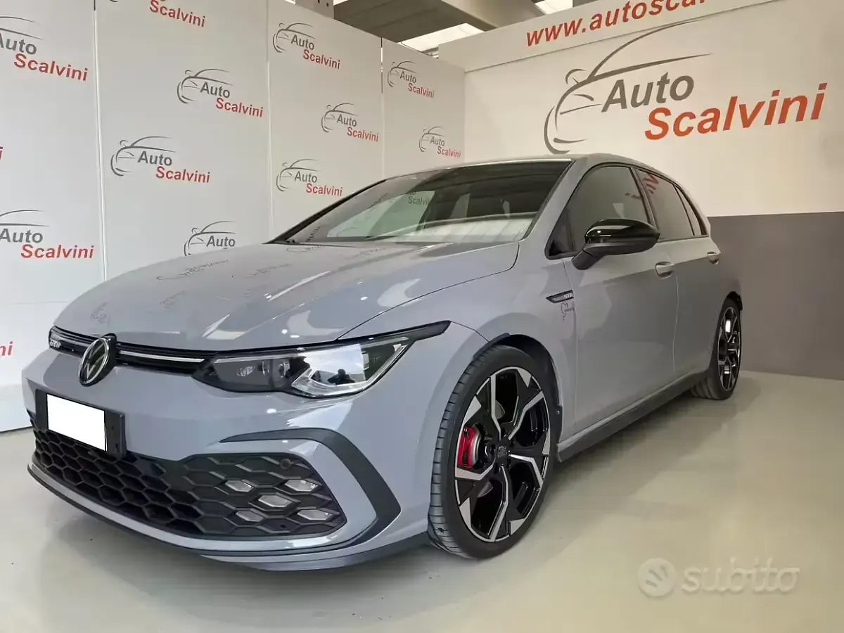 Usata VW Golf VIII GTD 200 CV (147 kW) 2021 Grigio Berlina