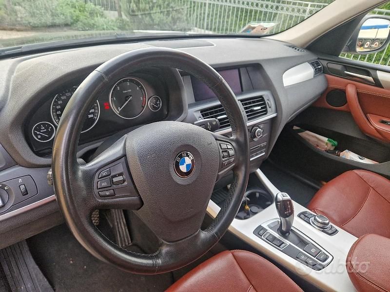 Usata BMW X3 184 CV (135 kW) 2011 Nero SUV