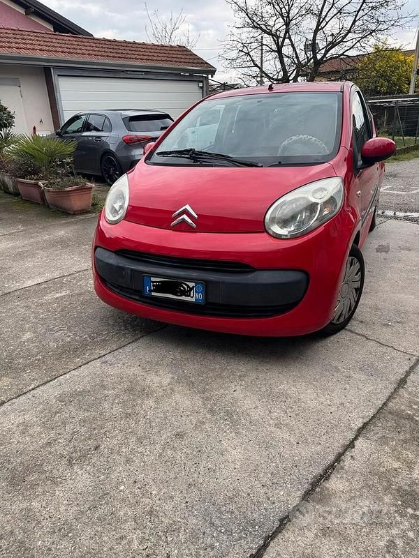 Usata Citroën C1 68 CV (50 kW) 2008 Rosso Utilitaria