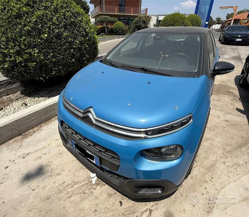 Usata Citroën C3 102 CV (75 kW) 2019 Blu Utilitaria
