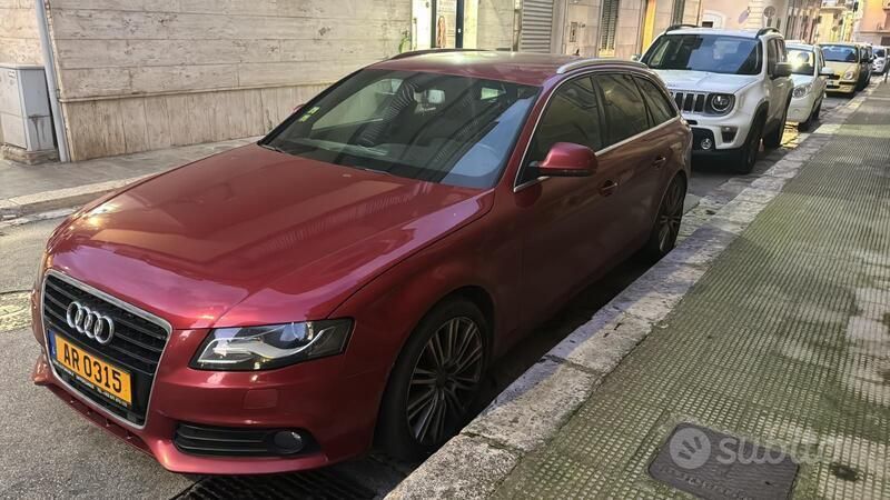 Usata Audi A4 190 CV (139 kW) 2011 Rosso Station wagon