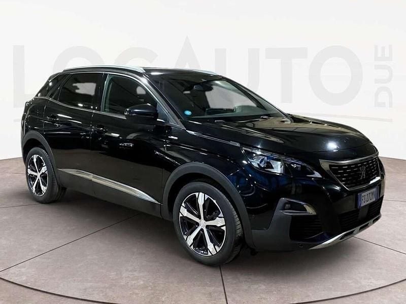 Usata Peugeot 3008 GT-line 131 CV (96 kW) 2018 Nero SUV