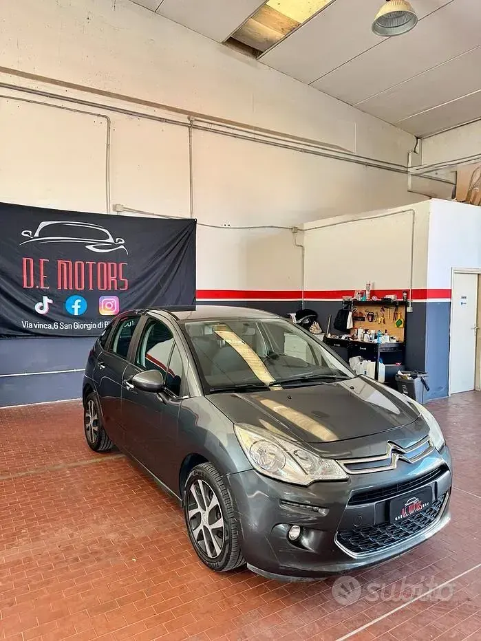 Usata Citroën C3 Live 75 CV (55 kW) 2016 Grigio Berlina