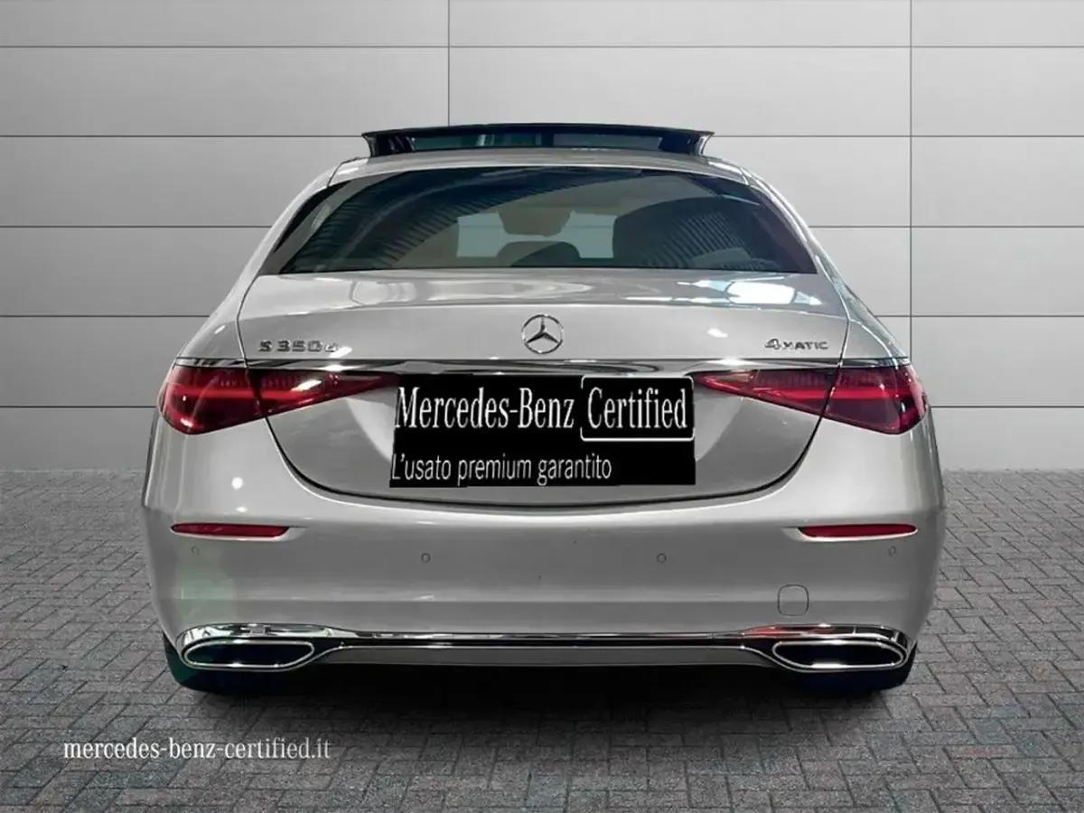 Usata Mercedes S350 Premium 286 CV (210 kW) 2021 Argento high tech Berlina