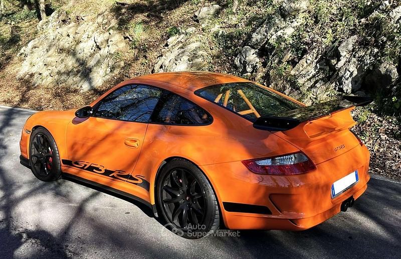 Usata Porsche 911 GT3 RS 415 CV (305 kW) 2007 Arancione Coupé