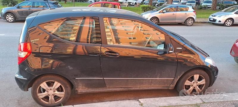 Usata Mercedes A150 Avantgarde 95 CV (69 kW) 2008 Nero Coupé