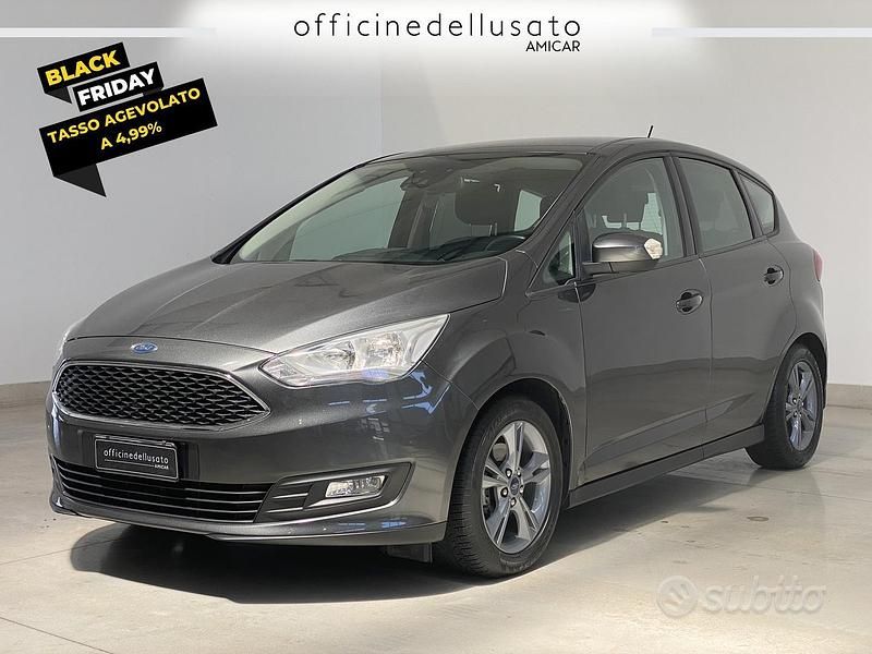 Grigio Usata 2019 Ford C-MAX Business Edition Monovolume | 13.990 € (Cara) - Immagine 1/4