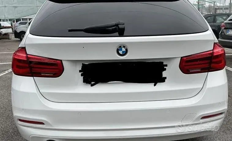 Usata BMW 316 Advantage 116 CV (85 kW) 2018 Bianco Station wagon