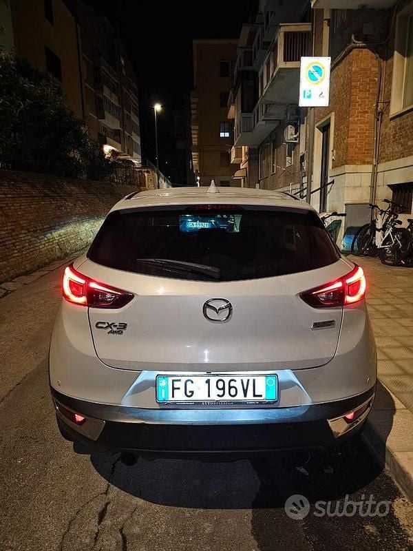 Usata Mazda CX-3 Exceed 105 CV (77 kW) 2016 Bianco SUV