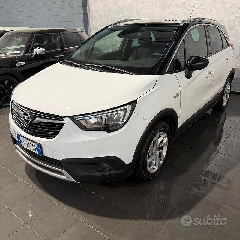 Usata Opel Crossland X Innovation 102 CV (75 kW) 2019 Bianco SUV